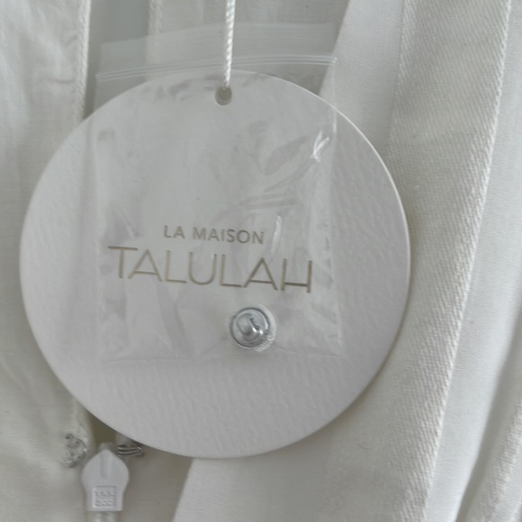 La Maison Talulah dress size small white. Note color is more cream than white - Picture 6 of 9